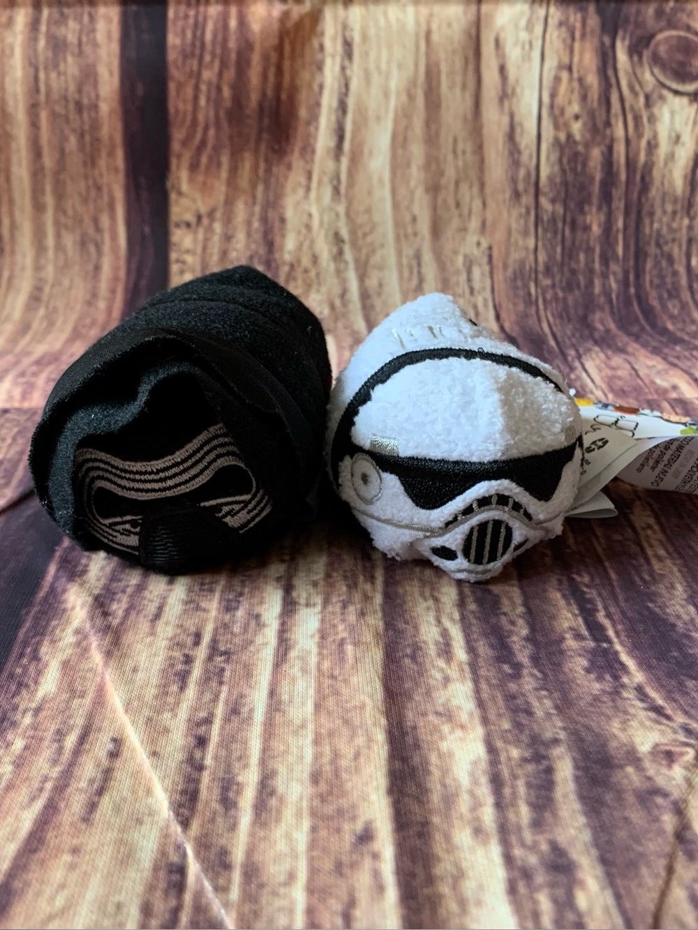 NWT Disney Tsum Tsum Star Wars Kylo Ren & Stormtrooper Mini Stuffed Plush 3"